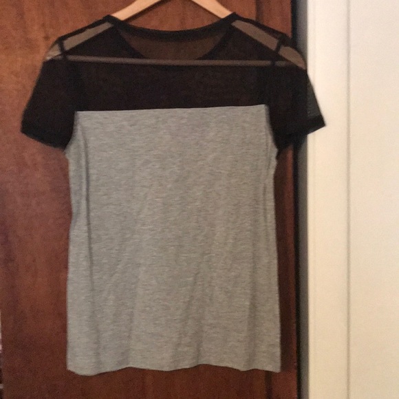 Gray and black top - Picture 2 of 2